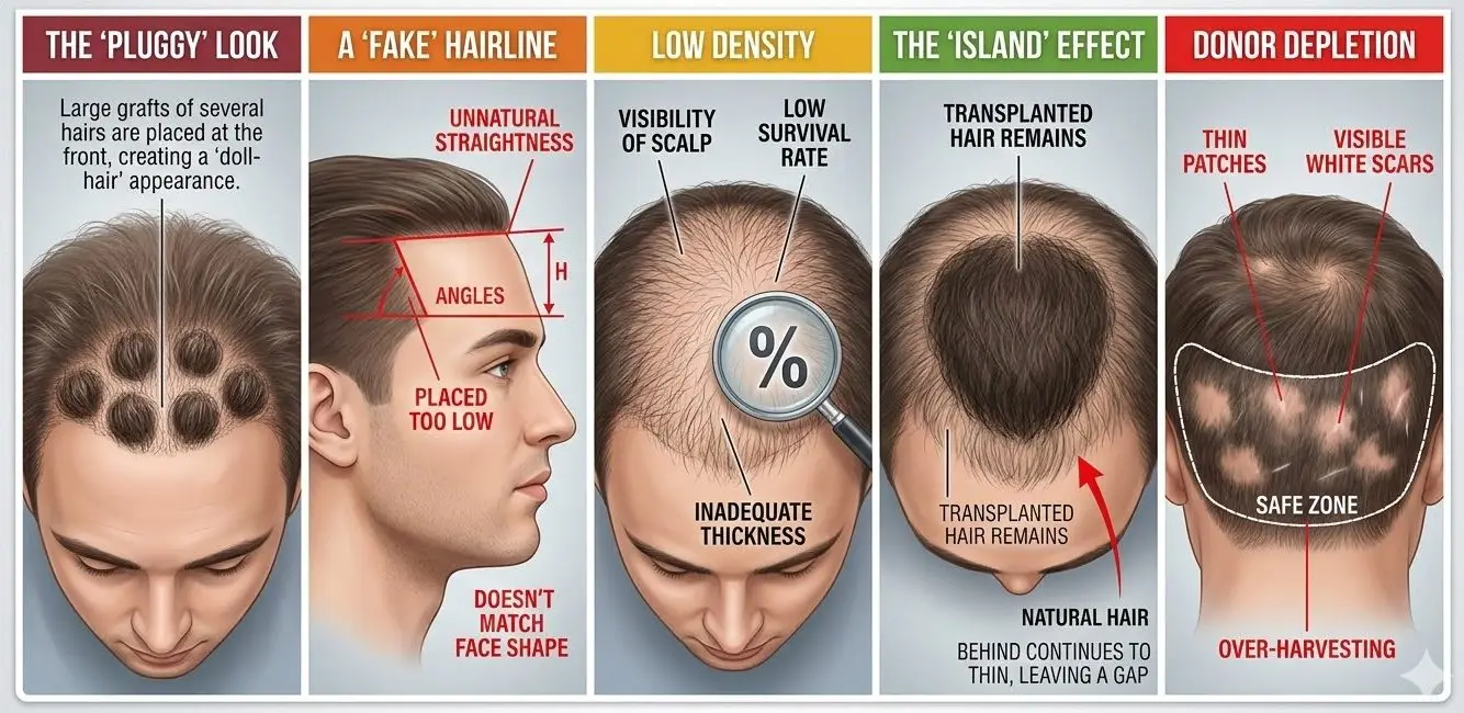 Hair Transplant Revision In Turkey - Cases
